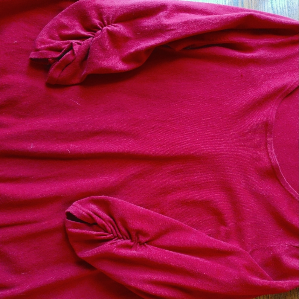 Red sweater
